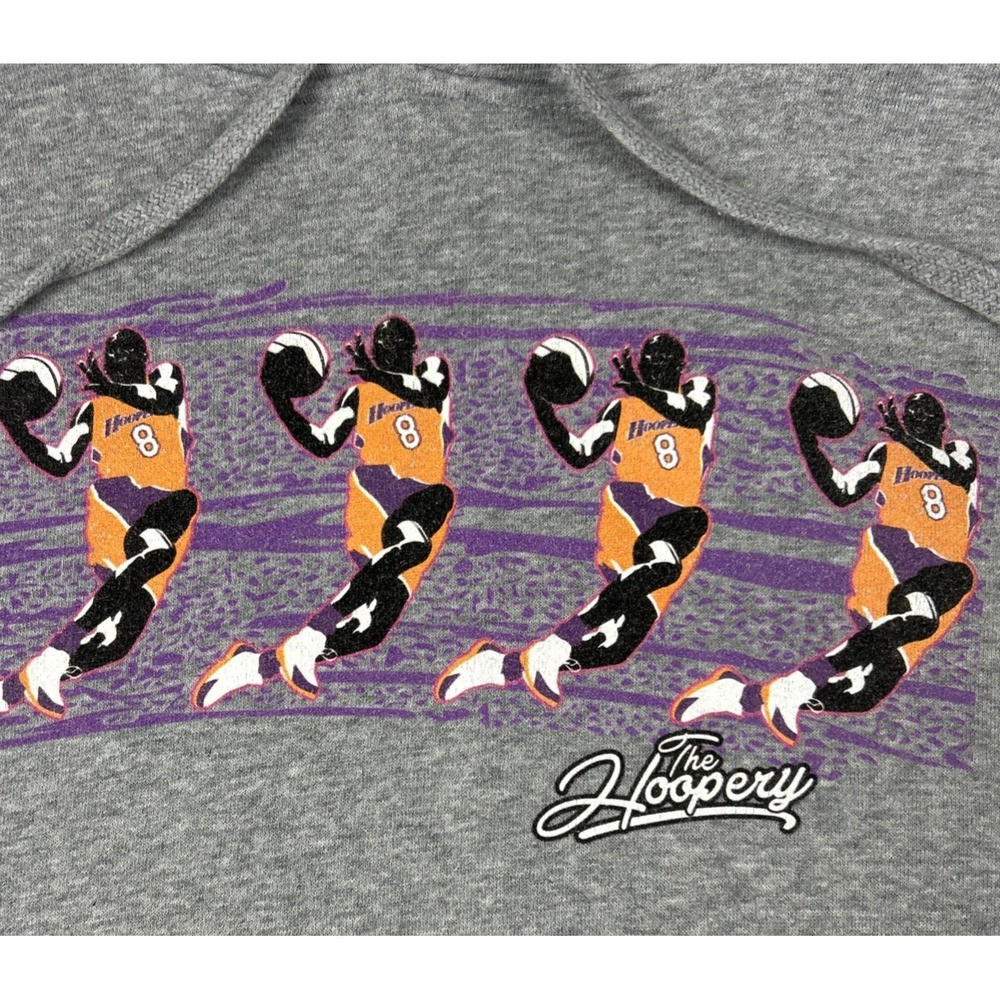 The Hoopery Kobe Bryant Legacy Hoodie Men's Size 2XL Gray